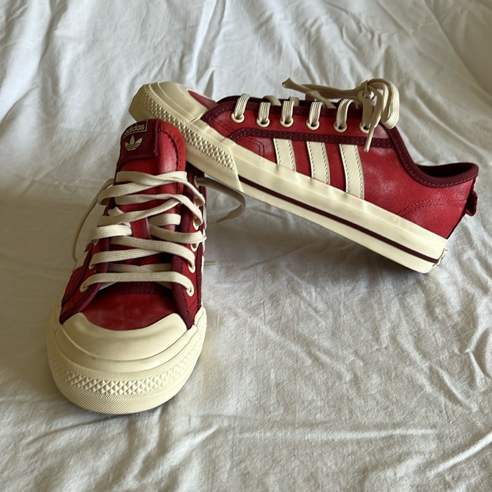 Adidas Nizza “Parley” canvas shoes size 3.5